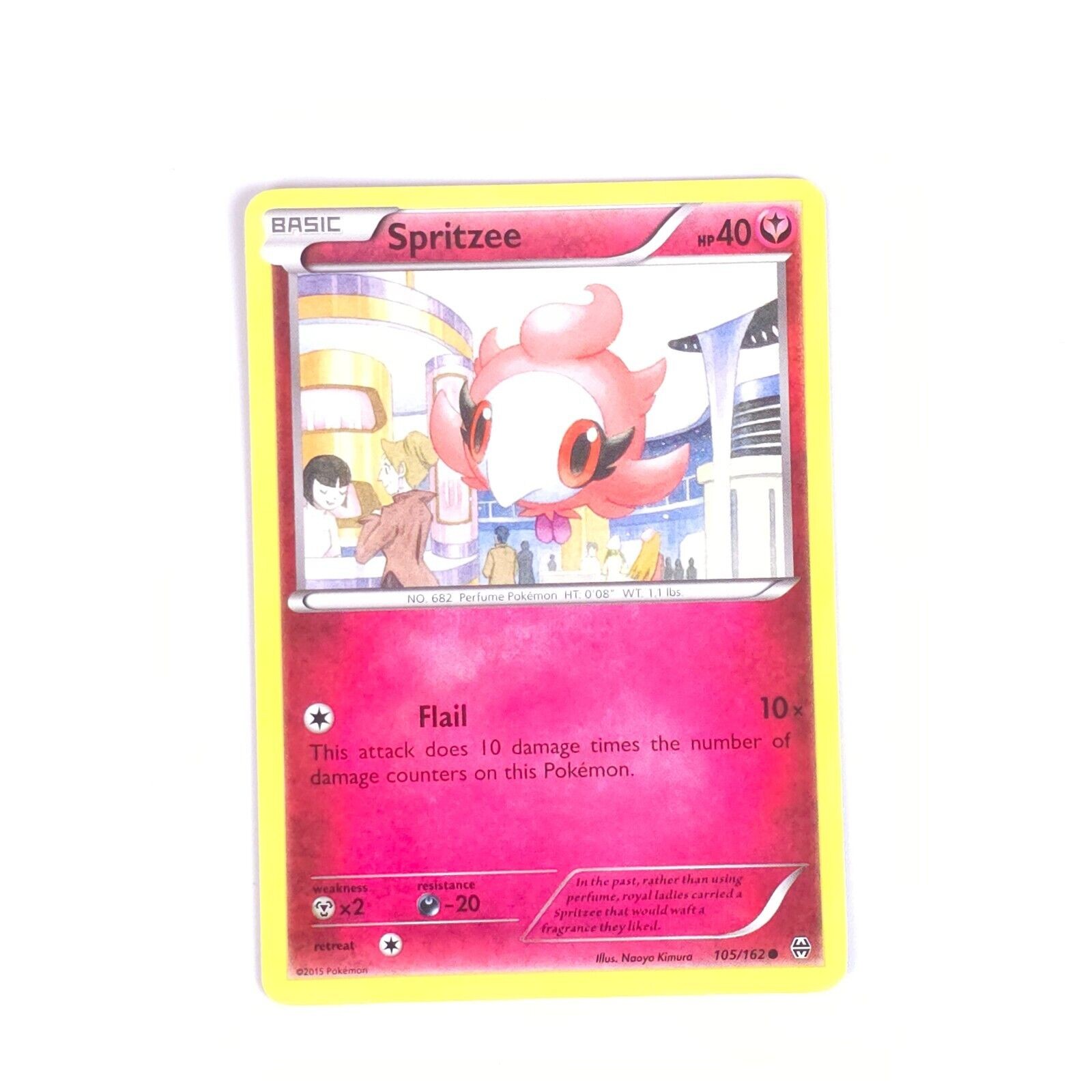 Spritzee 105/162 Pokemon XY - BREAKthrough Common NM