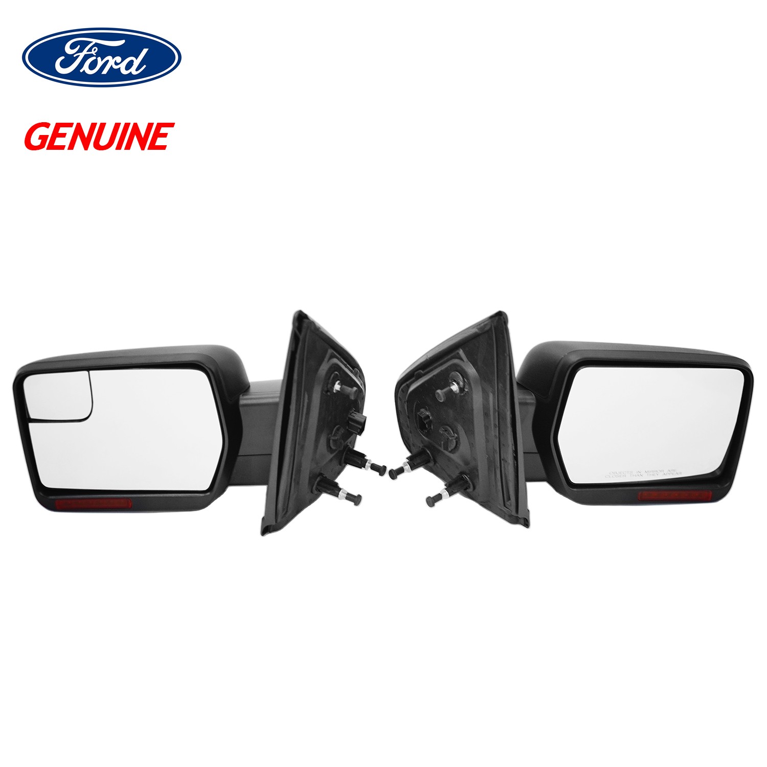 2x L+R Genuine 2011-2014 Ford F-150 Power Front Side View Mirror Assembly Heated