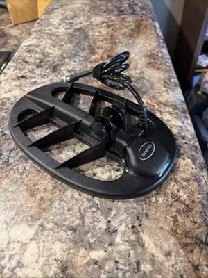 Teknetics 11'' DD Black Metal Detector Search Coil (Eurotek Replacement)Looks VG!