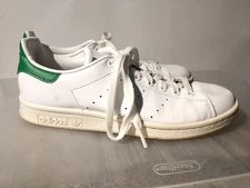 Adidas Stan Smith Sneakers White  Green Sz 9 Classic Court Athletic Shoes