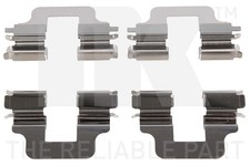 NK Zubehörsatz Scheibenbremsbelag 79481712 für GALAXY MONDEO V70 FORD MAX BA7 4