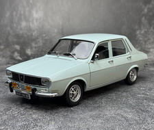 NOREV 1/18 Renault 12 TS 1974 Light Green Diecast Model 185219