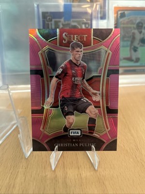 2023-24 Panini Select FIFA - Mezzanine Christian Pulisic #133 Pink Prizm /75