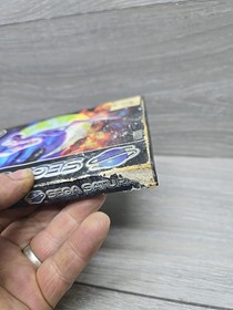 Sega Saturn Nights Into Dreams And Street Fighter Alpha No Game Tattt Case & Man