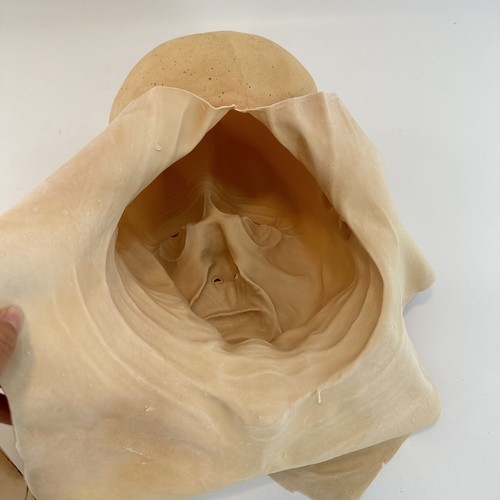 Realistic Old Man Mask Realistic Human Wrinkle Latex Halloween Cosplay Costume - Picture 20 of 29