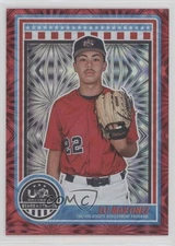 2025 Panini Stars and Stripes Red Fireworks /225 Eli Martinez #134