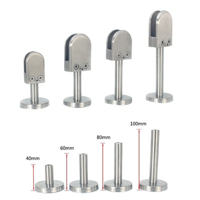  Metall Glas Clamp Halterung Glashalterklemme Glasklemme Aus Edelstahl