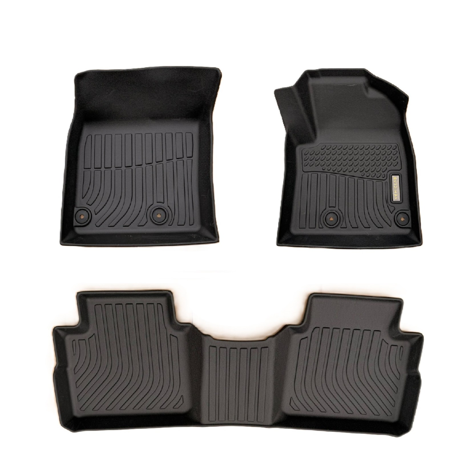 Car Mats for Nissan X-Trail MHEV 2022+ (T33) All weather 3D/5D moulded TPE (RHD)
