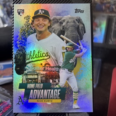 2025 Topps Update - Nick Kurtz Athletics Home Field Advantage #HA-49 - Case Hit