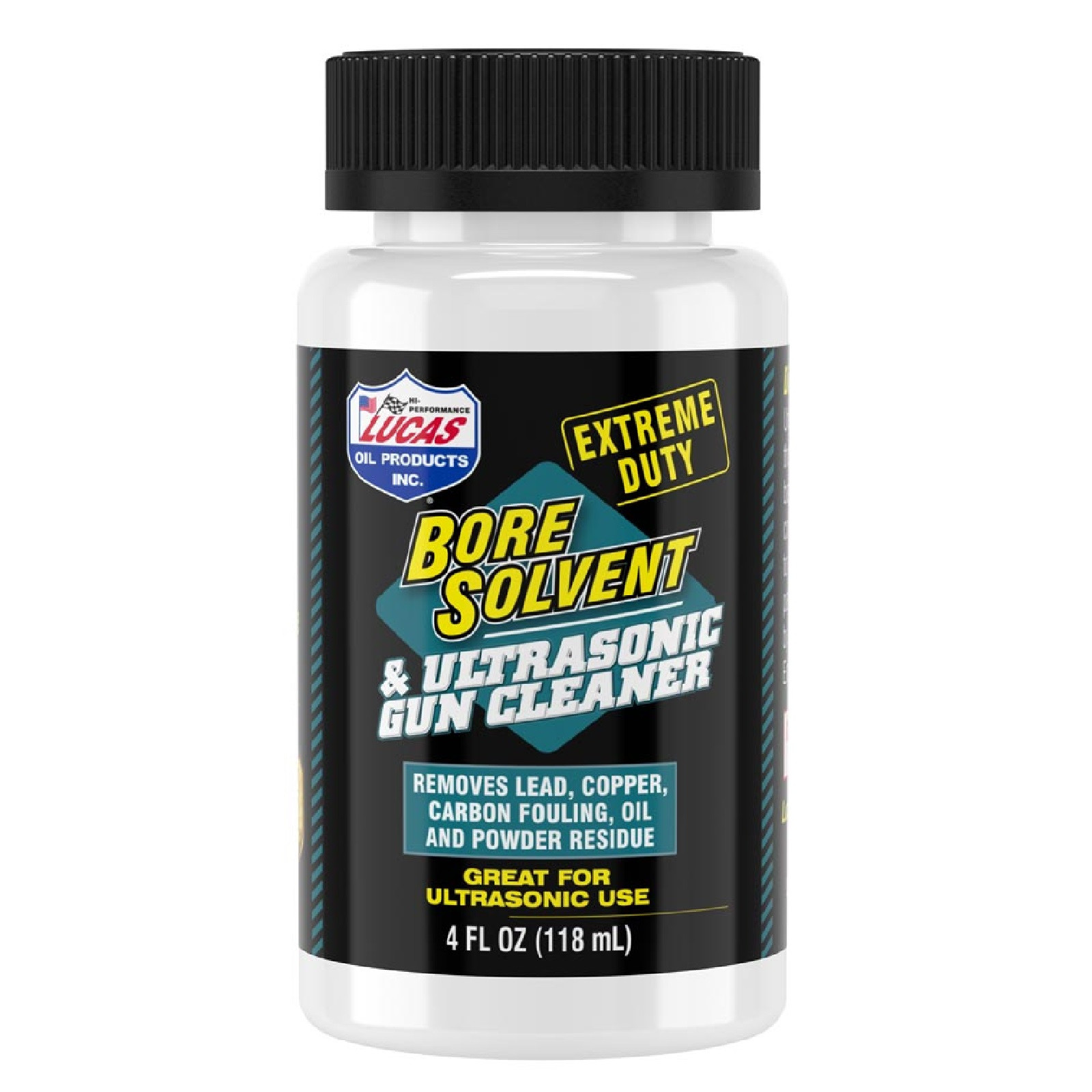 Lucas Oil Extreme Duty Bore Solvent and Ultrasonic Gun Cleaner 4oz