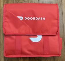 Doordash Insulated Food Delivery Bag Professional Authentic 13 13 8 NEW
