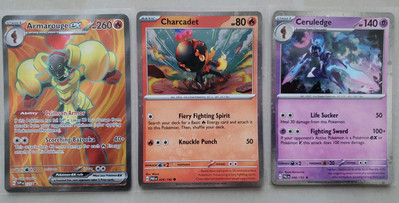 Armarouge EX SVP125 Black Star Promo Scarlet & Violet Holo - M/NM