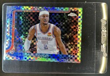 2025-26 Topps Chrome Shai Gilgeous-Alexander X-Fractor #141 Thunder