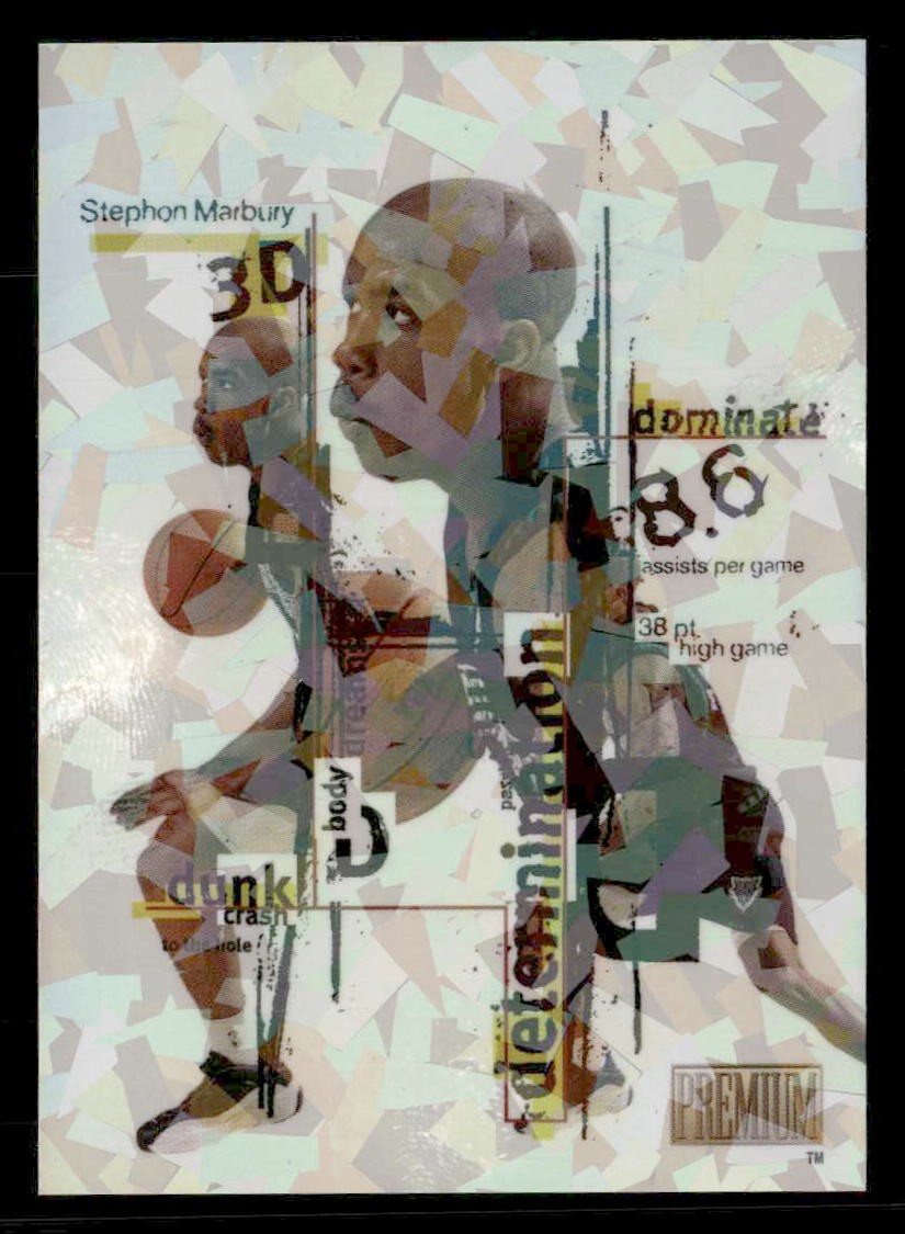 1998-99 SkyBox Premium #5 DDD Stephon Marbury 3D