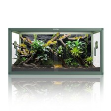 Phailozoo Reptile Enclosure. 50 Gallon Vivarium. 36x18x18. Earthy Green.