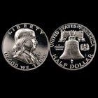 1961 Franklin Half Dollar 90% Silver – Circulated – Nice Detail – U.S. Coin