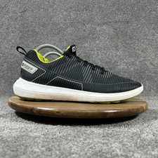 FootJoy FJ Flex XP 56253 Men s Size 9 M Black Green Spikeless Golf Shoes Used