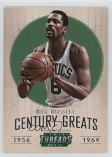 2014-15 Panini Threads Century Greats Bill Russell #9 HOF 4f5