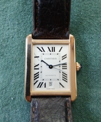 Cartier Tank Solo XL Rose Gold Steel