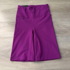 Under Armour Women's Motion Bike Shorts purple size XS new