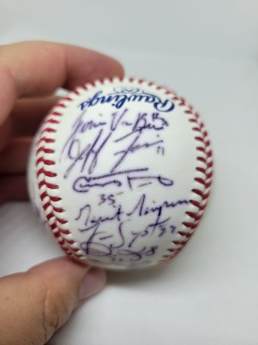 Autographed Rawlings Official South Atlantic League Baseball Asheville Tourists - Picture 4 of 6
