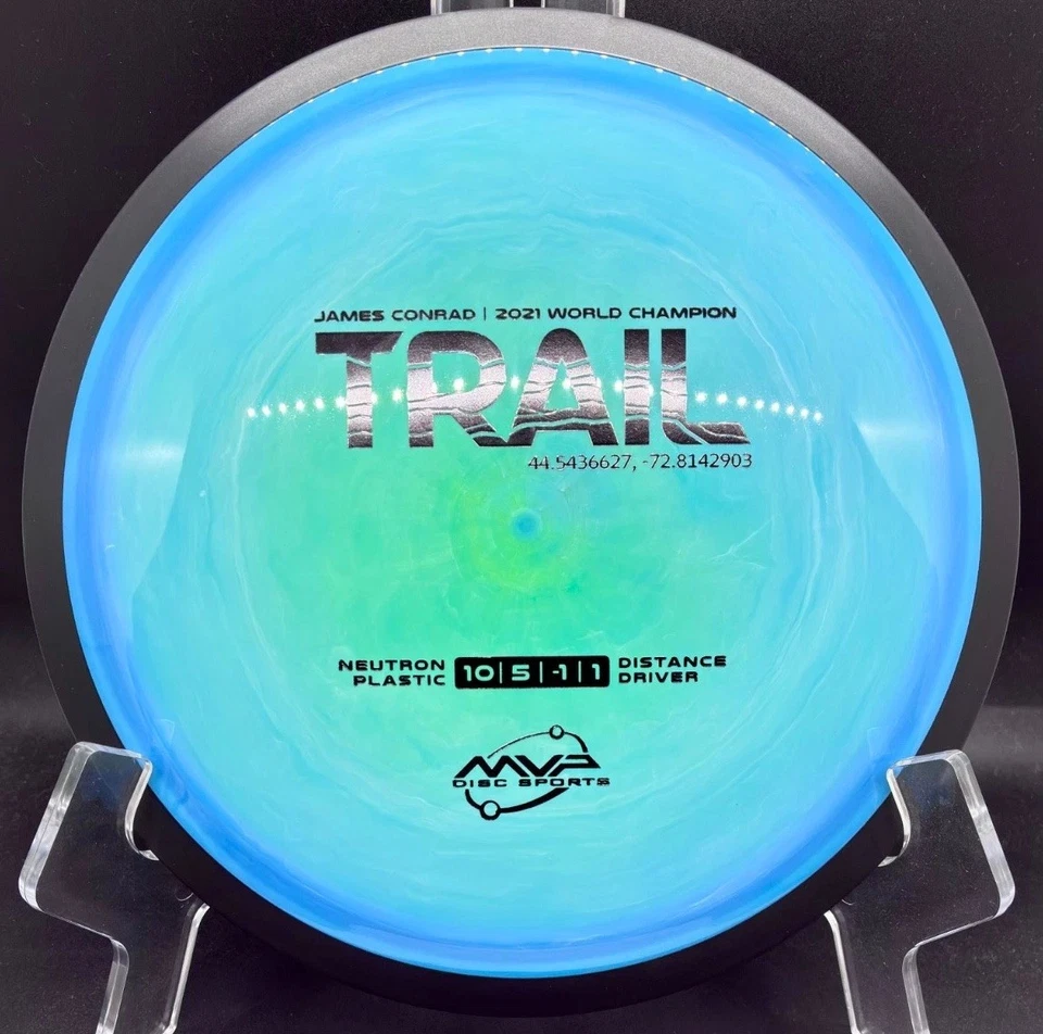 Axiom MVP Neutron Trail - Rare Swirly Transitional Color - Conrad Line Disc Golf - Image 3 of 4