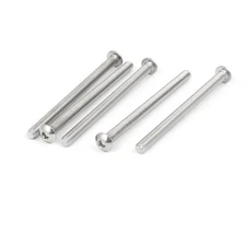 M4x60mm 316 Stainless Steel Round Button Head Hex Socket Cap Screw Bolt 5pc