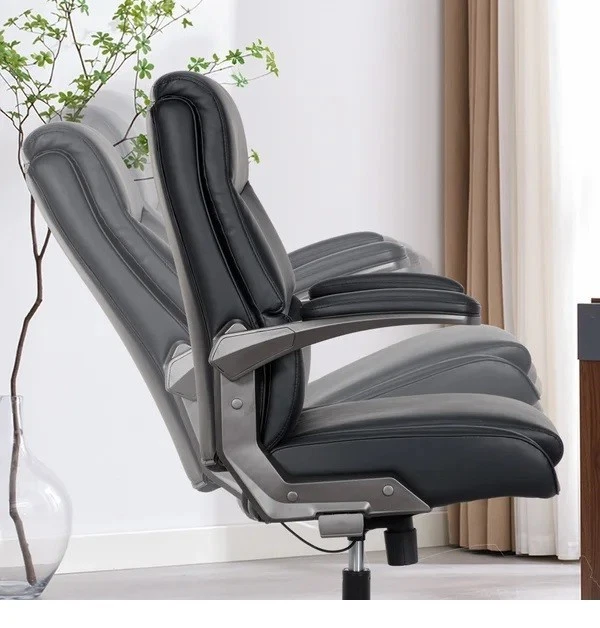 La-Z-Boy искусственной кожи менеджер офисное кресло, черный - Бесплатная доставка. - Изображение 3 из 4