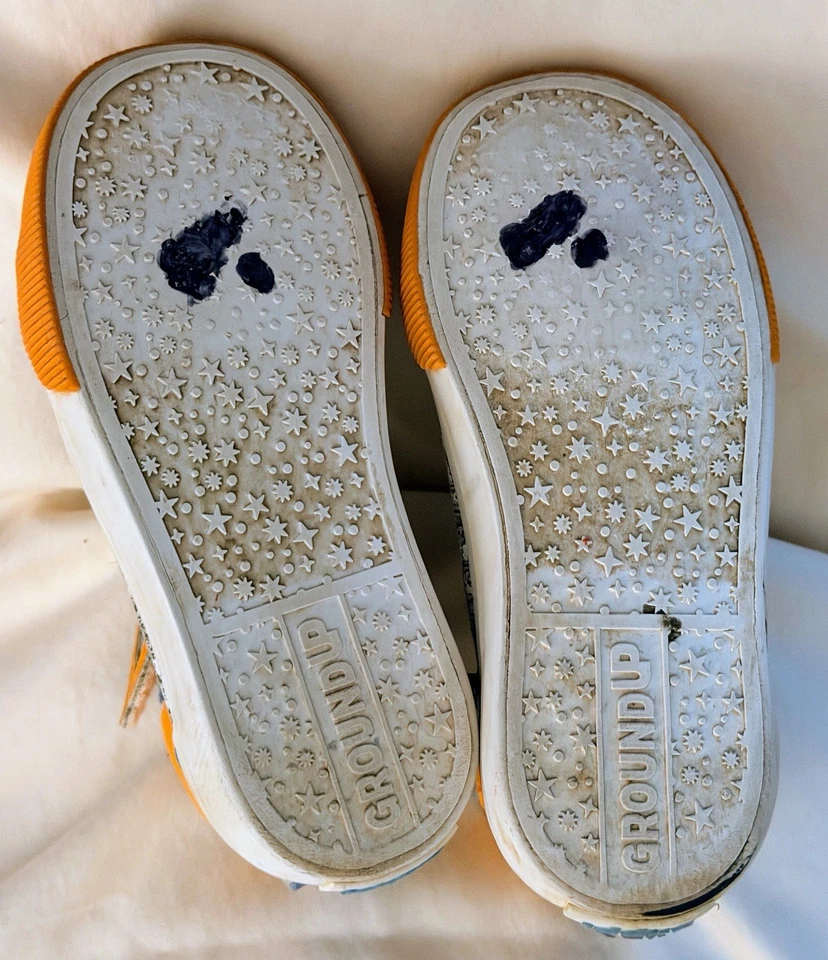 Blippi Niño Pequeño 3+ Tenis Zapatos Naranja Azul Gafas de Sol Tema Foto 4 de 4