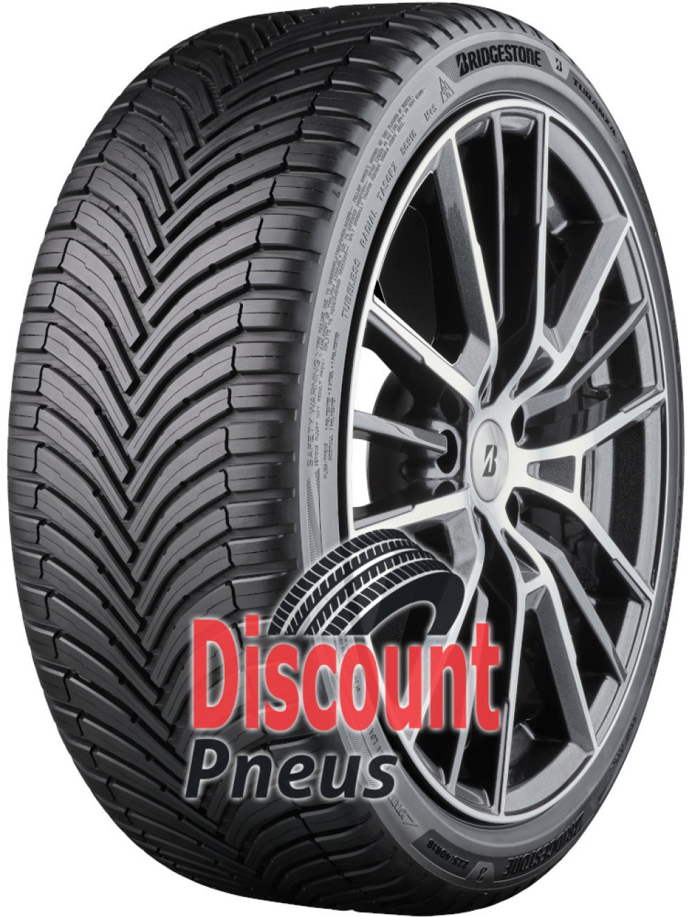 Pneu Bridgestone Turanza All Season 6 215/45 R18 93Y XL Enliten pour voiture électrique