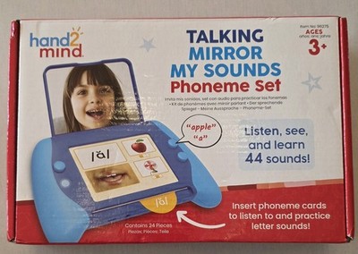 Hand2Mind Talking Mirror My Sounds Phoneme Set Speech Therapy Learning Toy