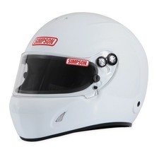 Simpson Racing 7870021 Sa2020 Devil Ray 3.0 Racing Helmet - White - Medium
