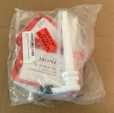 Monin Coffee Syrup Pump 14 fl oz 3-Pack