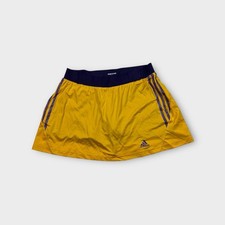 Yellow Purple adidas Response Athletic Running Gym Skirt Skort Women's M Medium