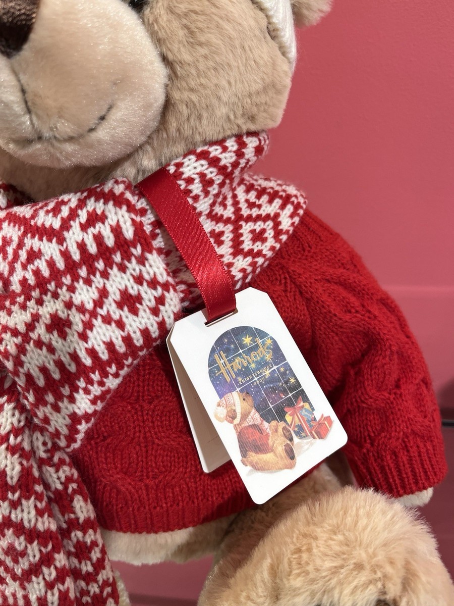 ZZ【Angus CHIRISTMAS BEAR 2021 アンガス クリスマスベア】Harrods