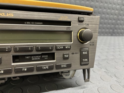 2002-2008 Lexus SC430 Mark Levinson Radio Receiver 6 CD Disc Changer TESTED VID! - Foto 7 di 11