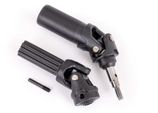 Traxxas 1/10 Rustler 4x4 XL5 * Front L/R Steel-Spline Driveshaft Assembly * 9051
