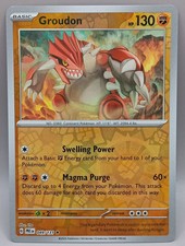 Groudon Reverse Holo NM 049/131 SV: Prismatic Evolutions Pokemon