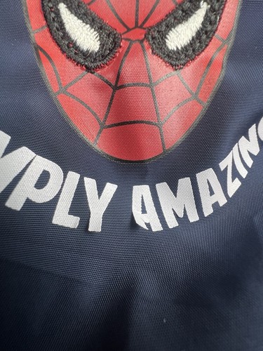 Marvel Spider Man Full Zip Hoodie Jacket Simply Amazing Wall Climber Boys Sz 5/6 - Picture 19 of 19