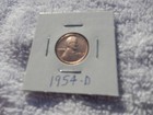 1954-D Lincoln Cent Circulated - Perfect For Coin Books! — photo 1