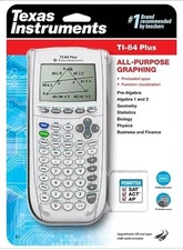 Texas Instruments 84 Plus Graphing Calculator - White