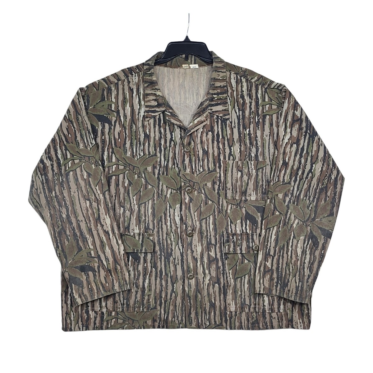 ジャケット・アウター Drug Dealer Jacket Jungle real tree camo Realtree Jacket Jungle Military Camo Shacket Button Shirt