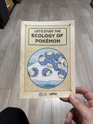 Let s study The ecology Of Pokemon Natural History Museum Book. 