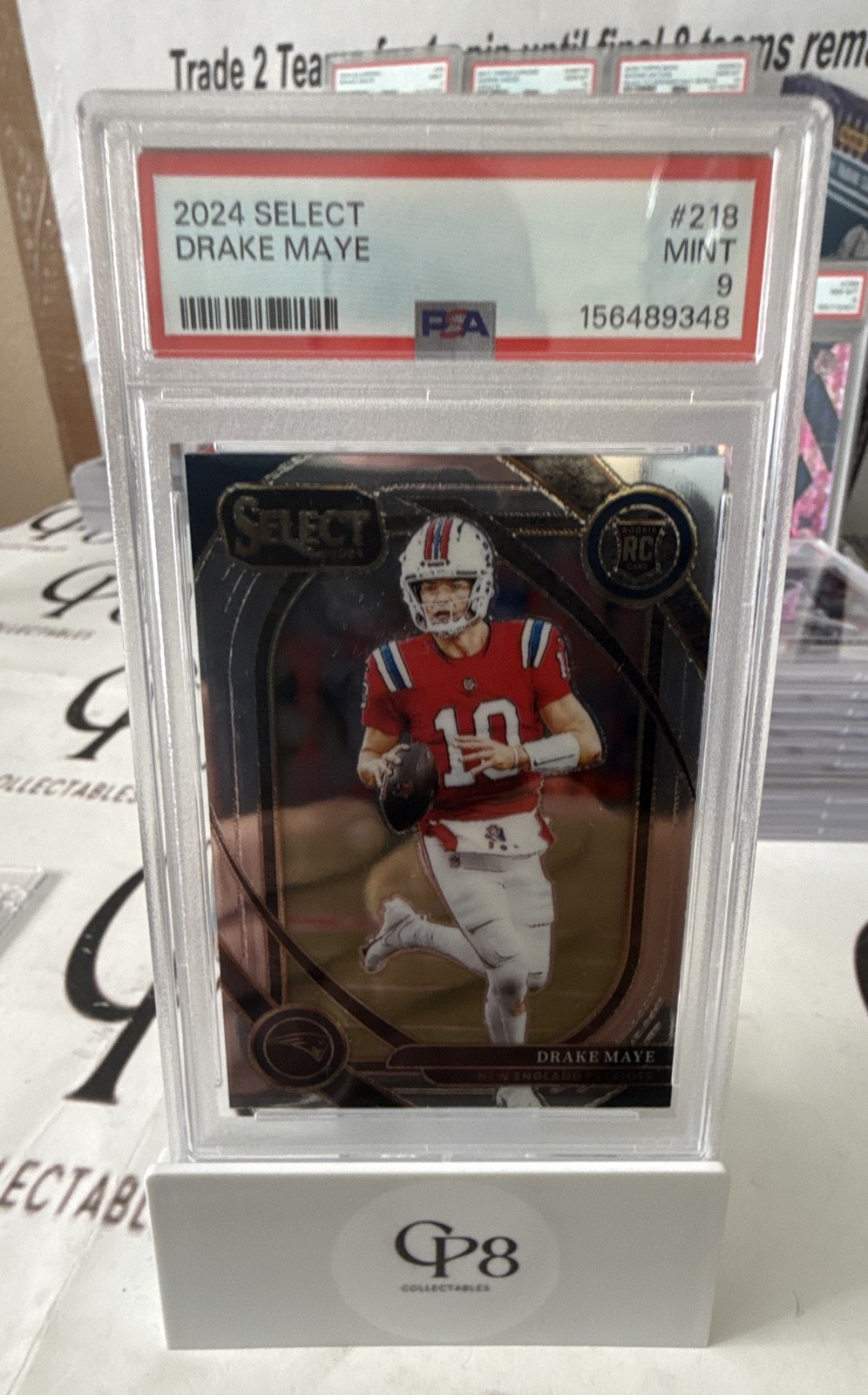 2024 Panini Select - Club Level Drake Maye #218 (RC)