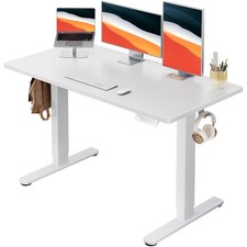 Electric Standing Desk, Whole Piece Desktop, Adjustable Height Computer Desk,...