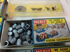 RARE HO/OO MERIT DETAIL PARTS IN OB( 10) + DUMPSTER,+ PEACOCKS(PREISER) — photo 3