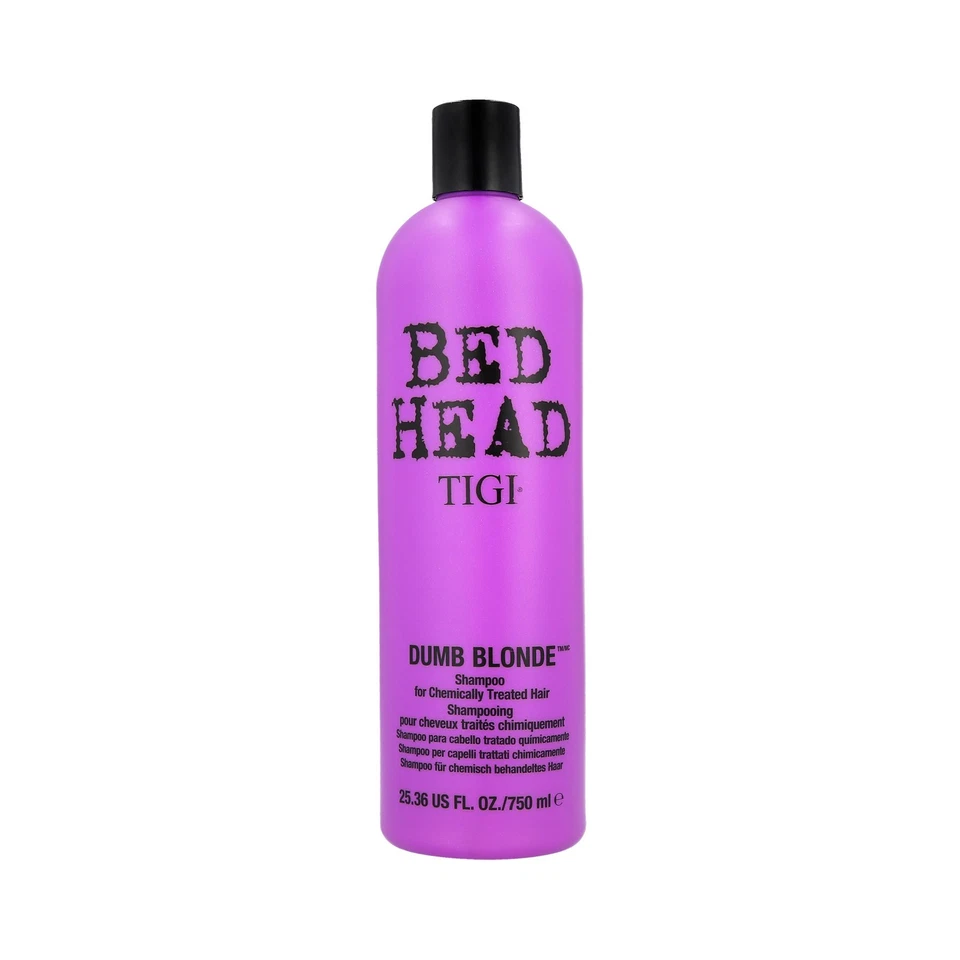 Tigi Bed Head Dumb Blonde Shampoo-stärkung Shampoo für blondes Haar 750 ml