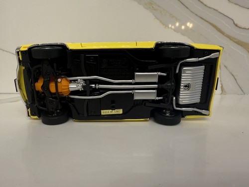 CROWN PREMIUMS EDIZIONE LIMITATA 1970 CHEVELLE SS 454 /1260 RARO GIALLO! 1:24 - Foto 10 di 11