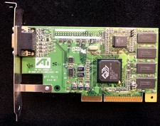 ATI RAGE PRO TURBO 8MB AGP VIDEO GRAPHICS CARD PN 109-49800-11
