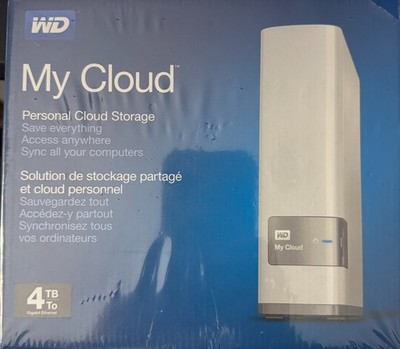 Western Digital My Cloud Personal Cloud Storage 4 TB Save everything Sync all 